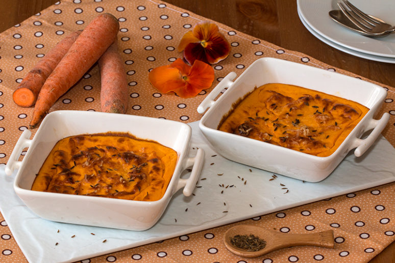 flans de carottes