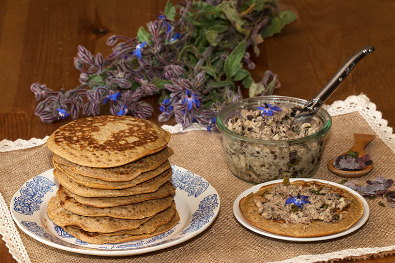 pancakes au sarrasin 