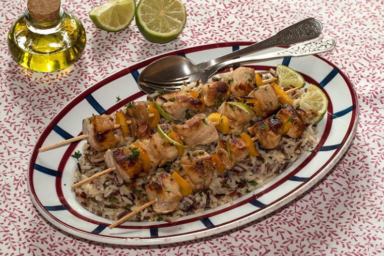 brochette poulet