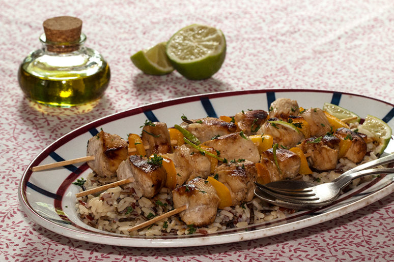 brochette poulet