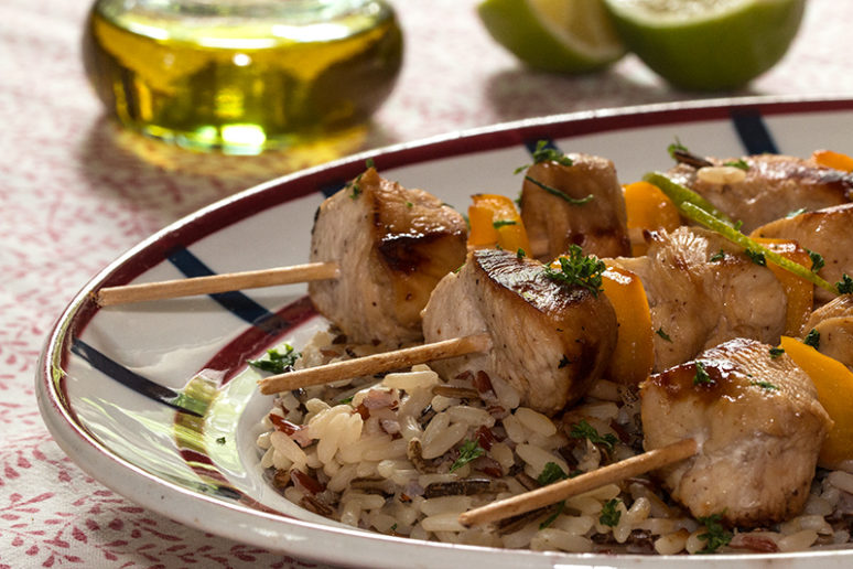 brochette poulet