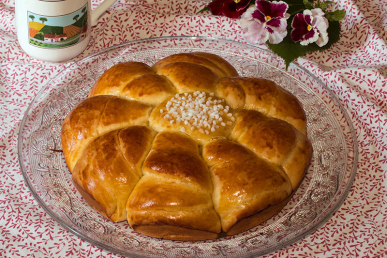 brioche en fleur