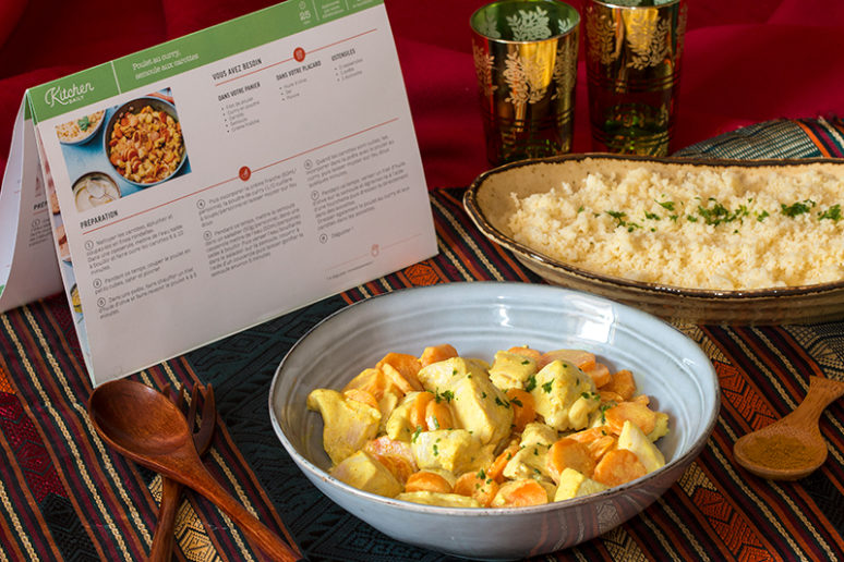 Poulet au curry façon Kitchendaily