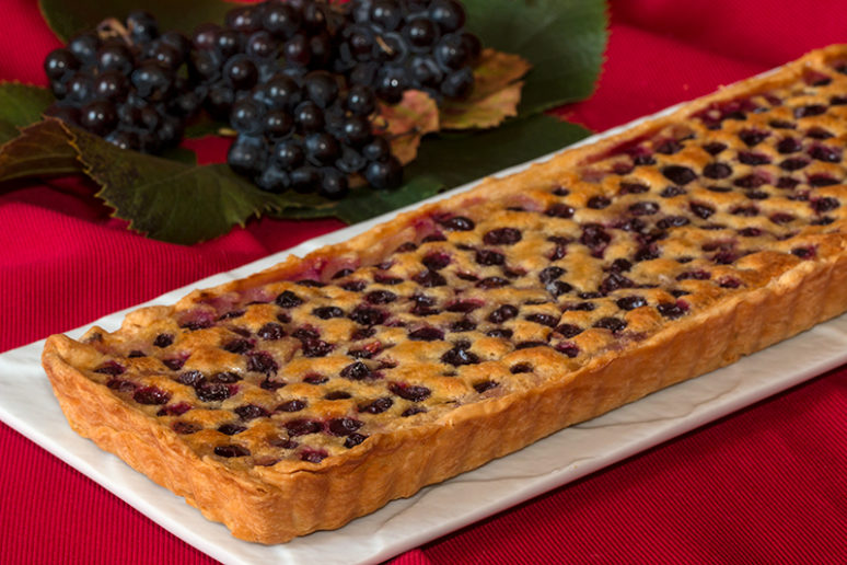 tarte aux raisins