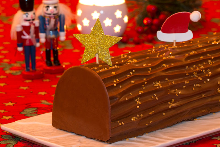 bûche chocolat