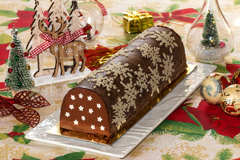 bûche chocolat