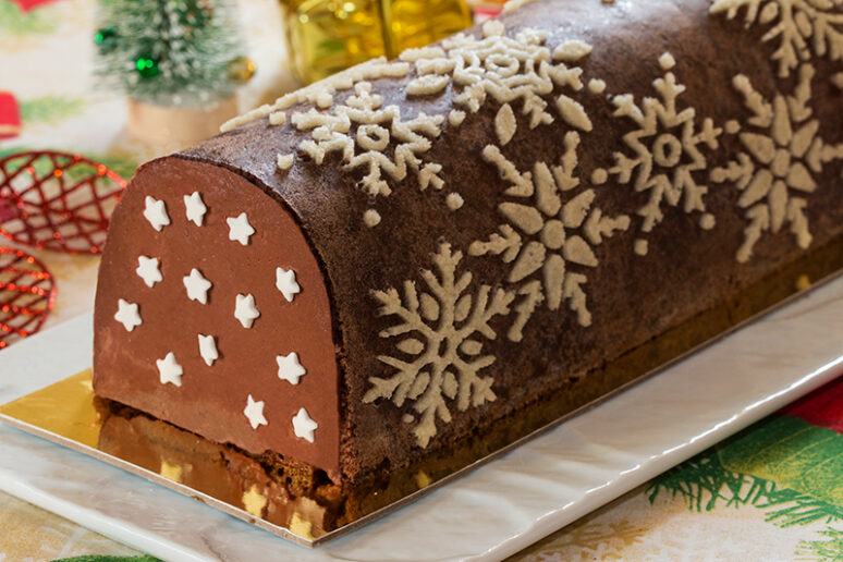 bûche chocolat