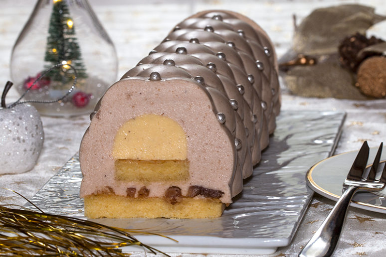 bûche vanille