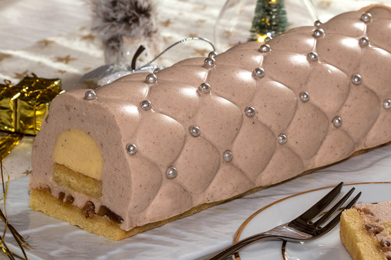 bûche vanille