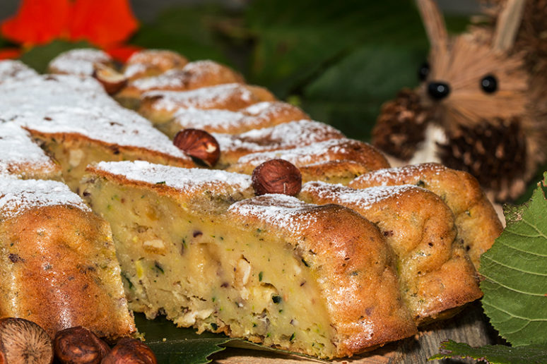 gateau courgettes-noisettes