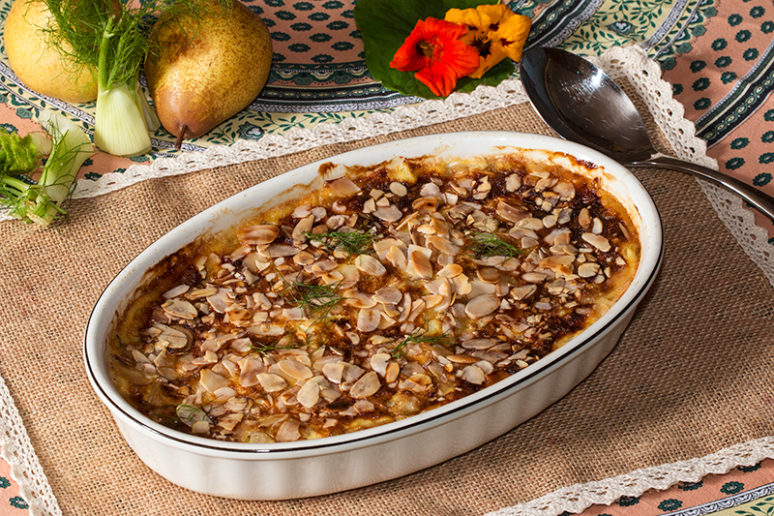 gratin de fenouil