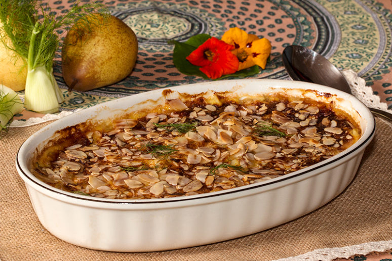 gratin de fenouil