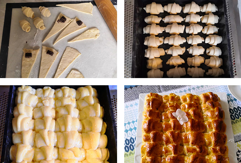 brioche croissants