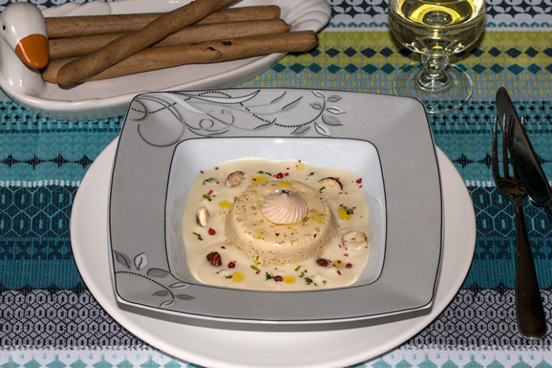  flans de foie gras
