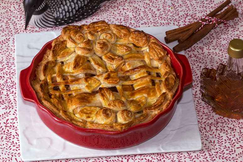 tourte aux pommes