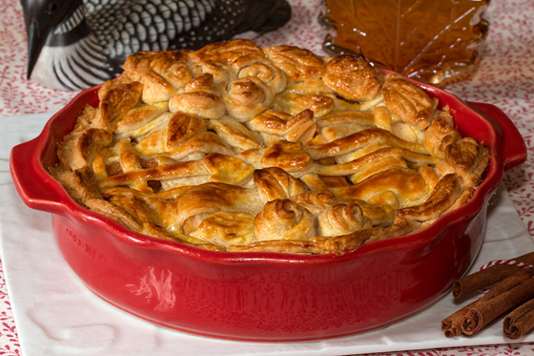 tourte aux pommes