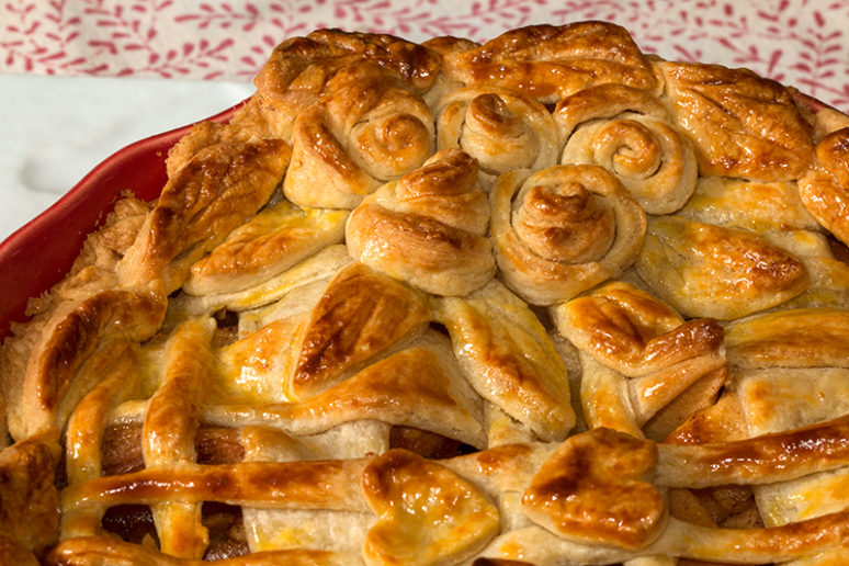 tourte aux pommes