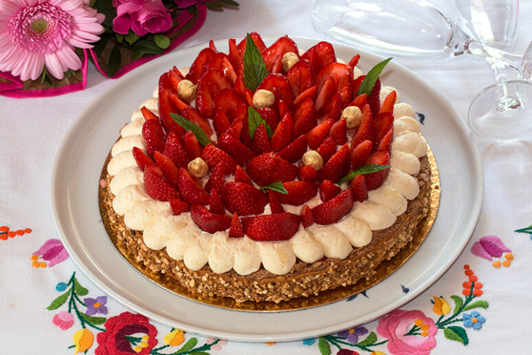 tarte aux fraises