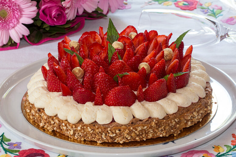 tarte aux fraises