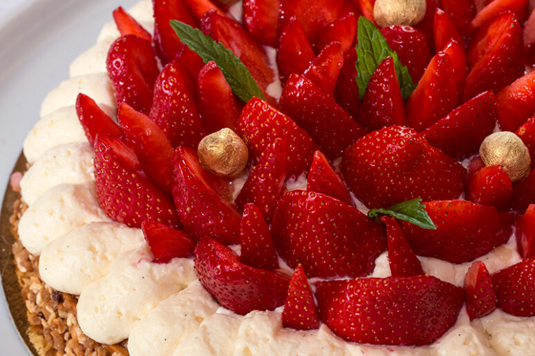 tarte aux fraises