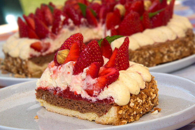 tarte aux fraises
