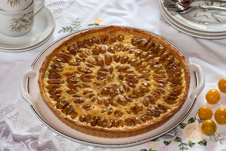 tarte mirabelles