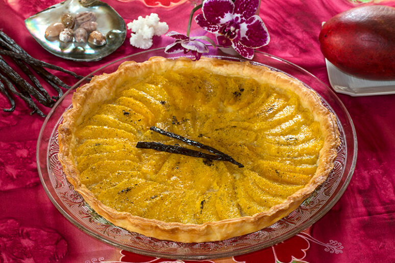 tarte aux mangues