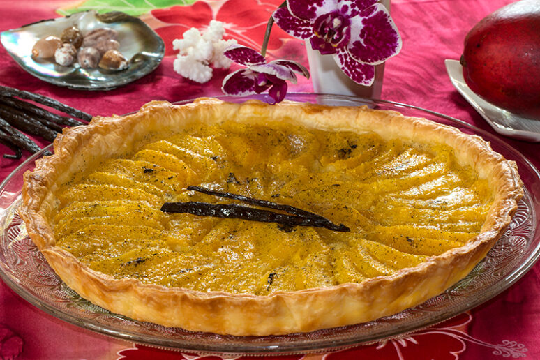 tarte aux mangues