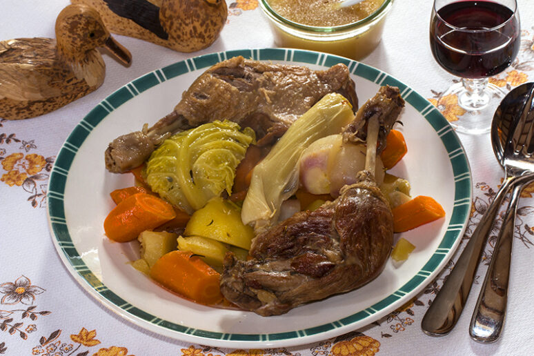 pot-au-feu de canard