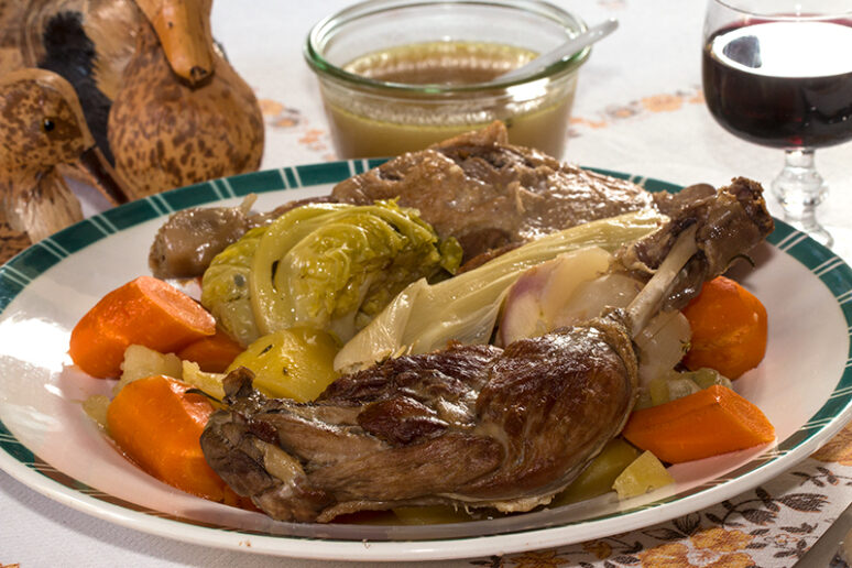 pot-au-feu de canard