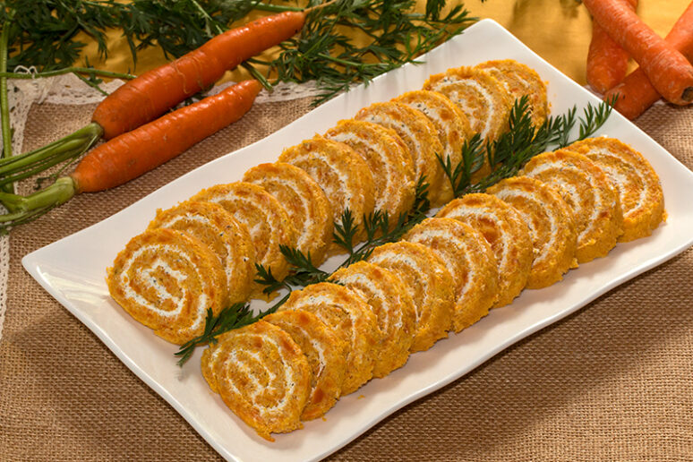 roulé aux carottes