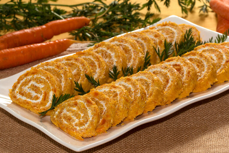 roulé aux carottes