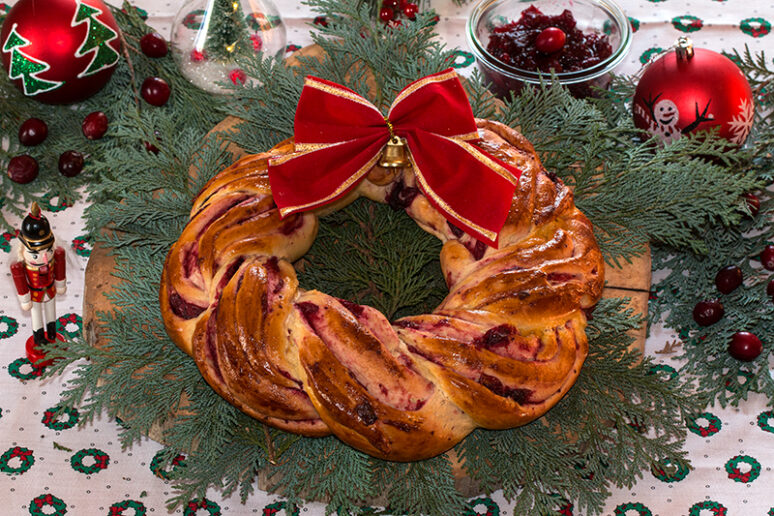 couronne de Noël