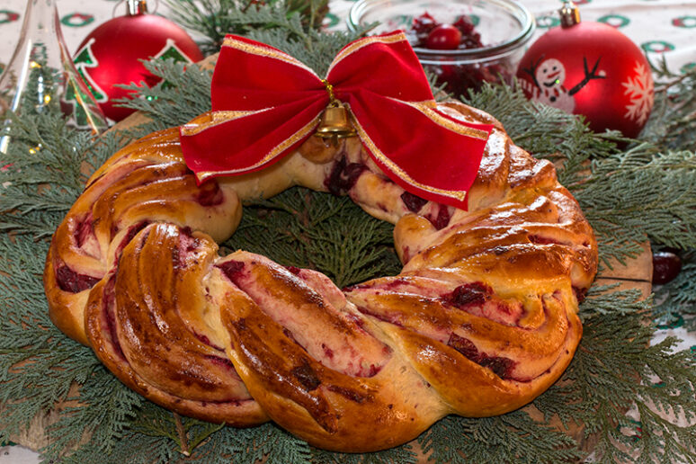couronne de Noël