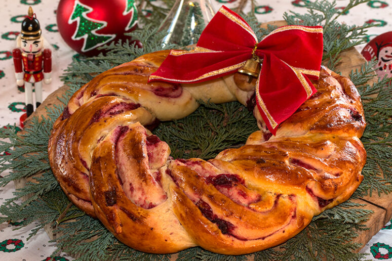couronne de Noël