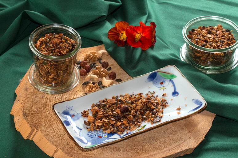 granola salé