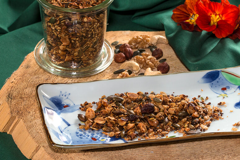 granola salé