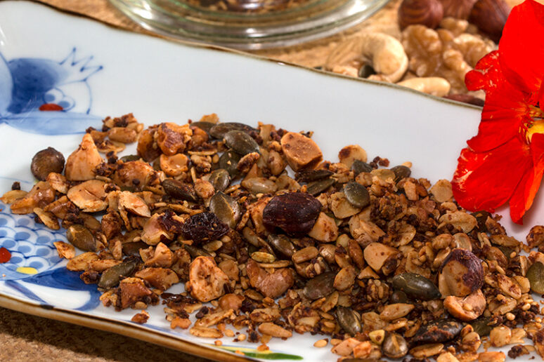 granola salé
