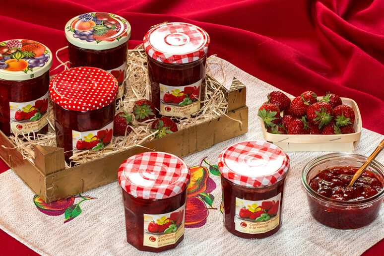 confiture de fraises