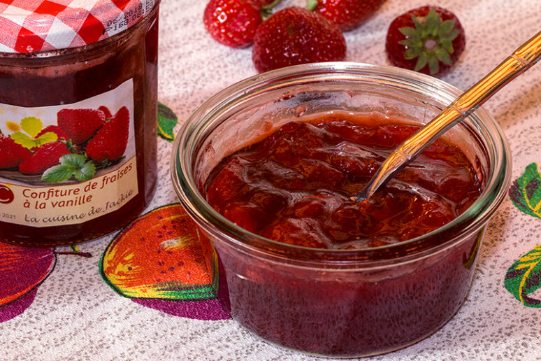 confiture de fraises