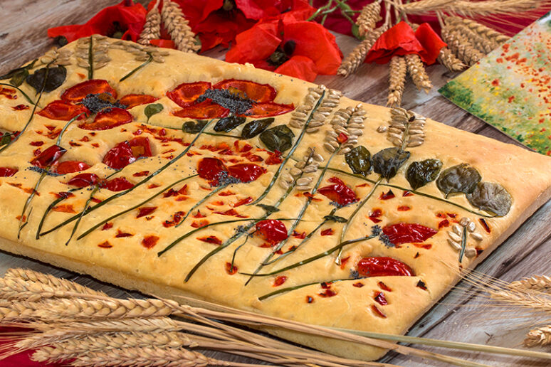 focaccia fleurie
