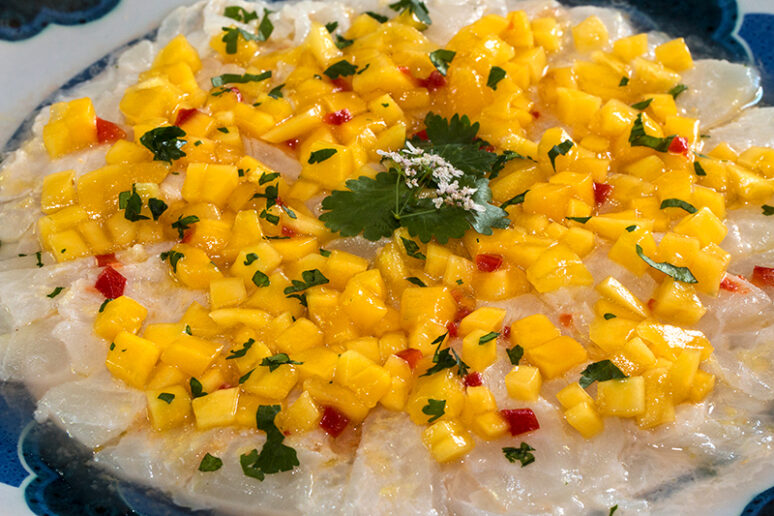 ceviche de cabillaud
