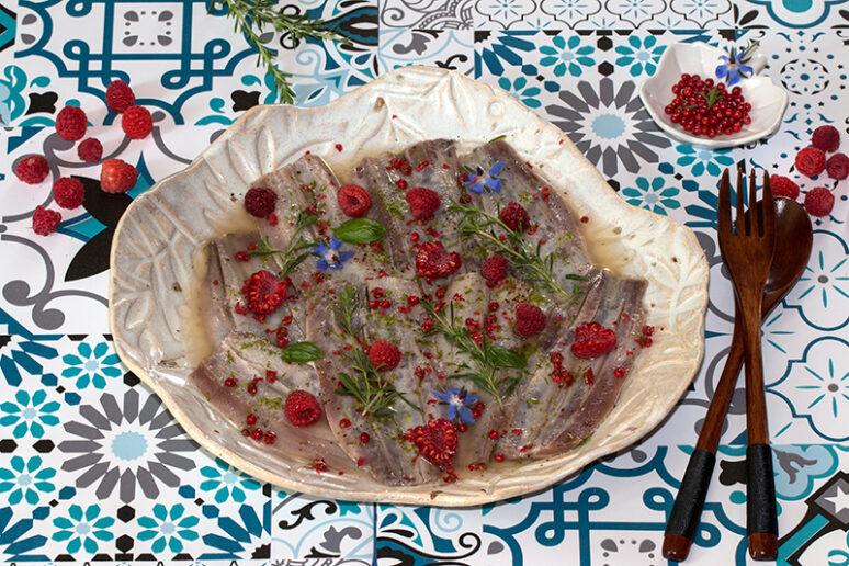 ceviche de sardines