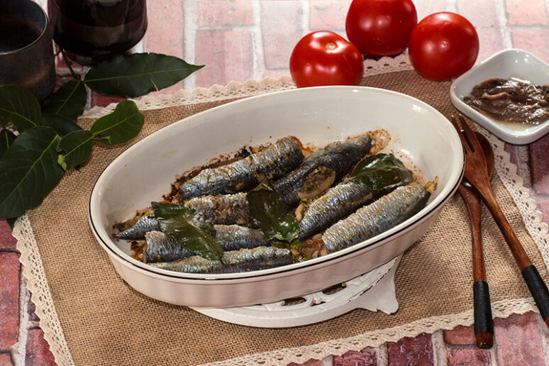 sardines à la becquée