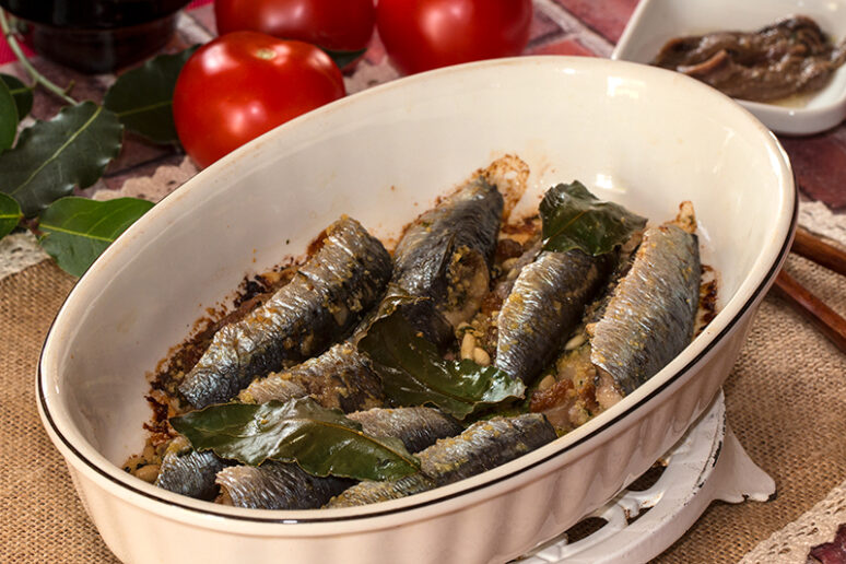 sardines à la becquée