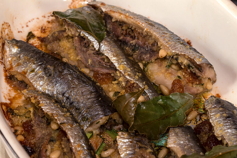 sardines à la becquée