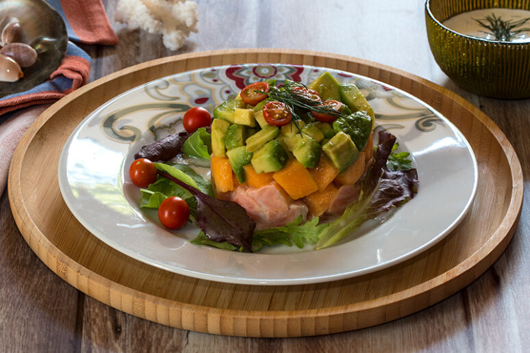tartare de saumon
