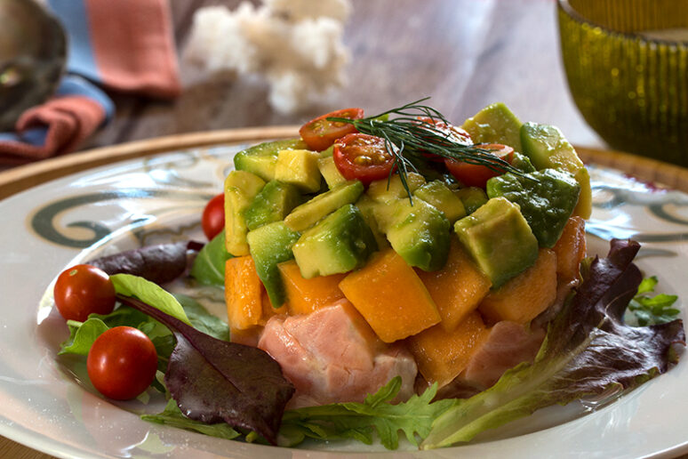 tartare de saumon
