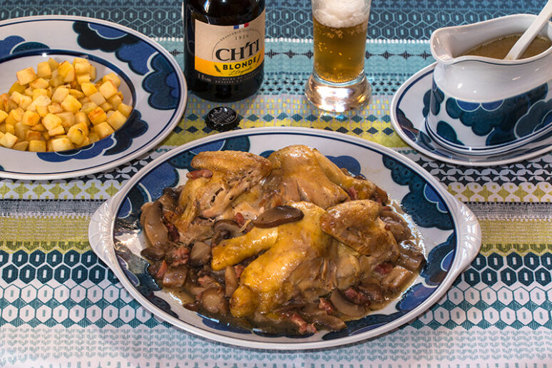 coquelet à la bière