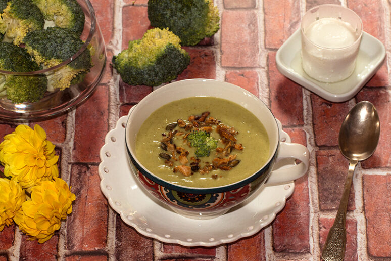 velouté de brocoli
